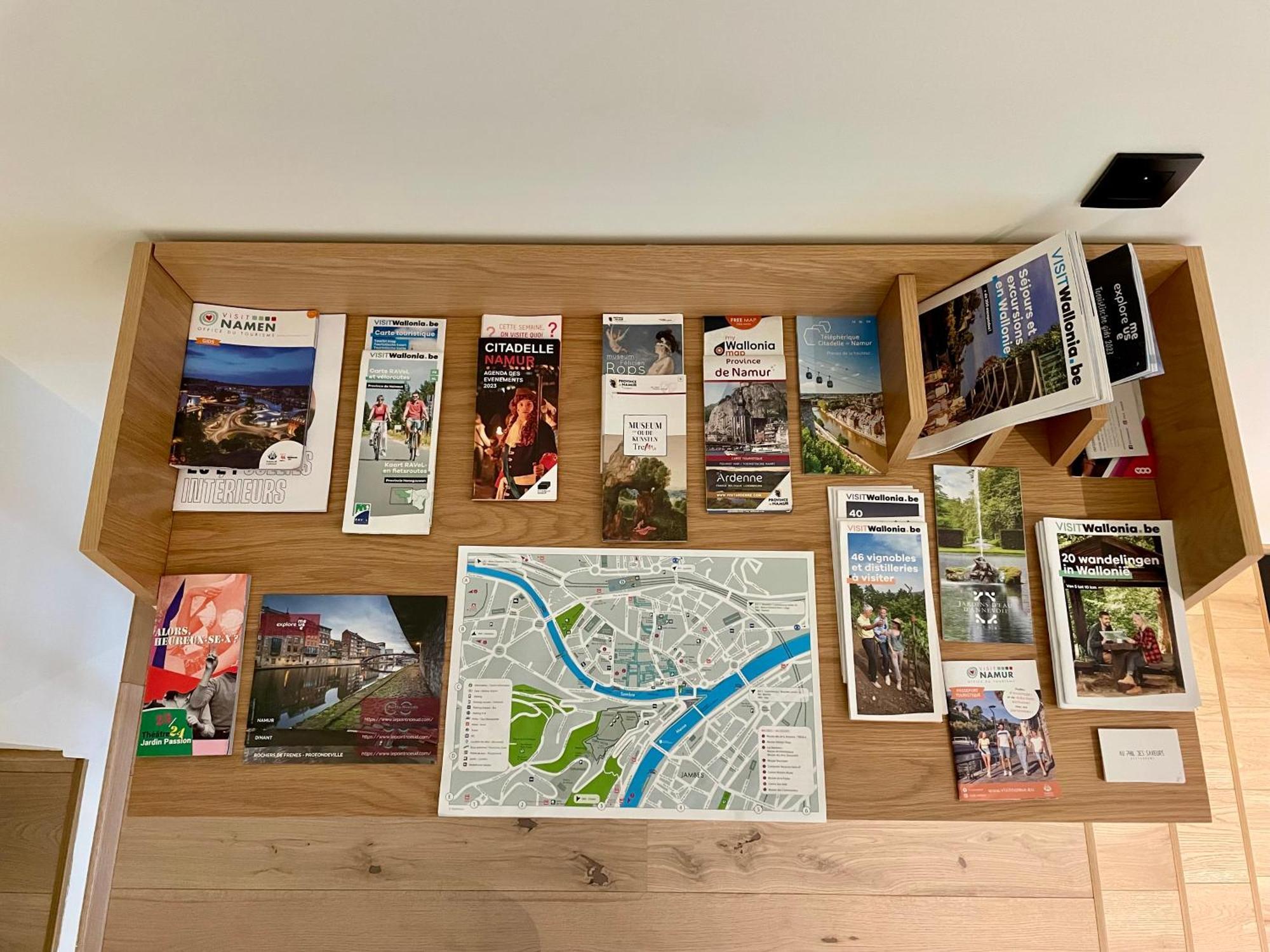 Apartmán Le Castel Mosan Namur Exteriér fotografie